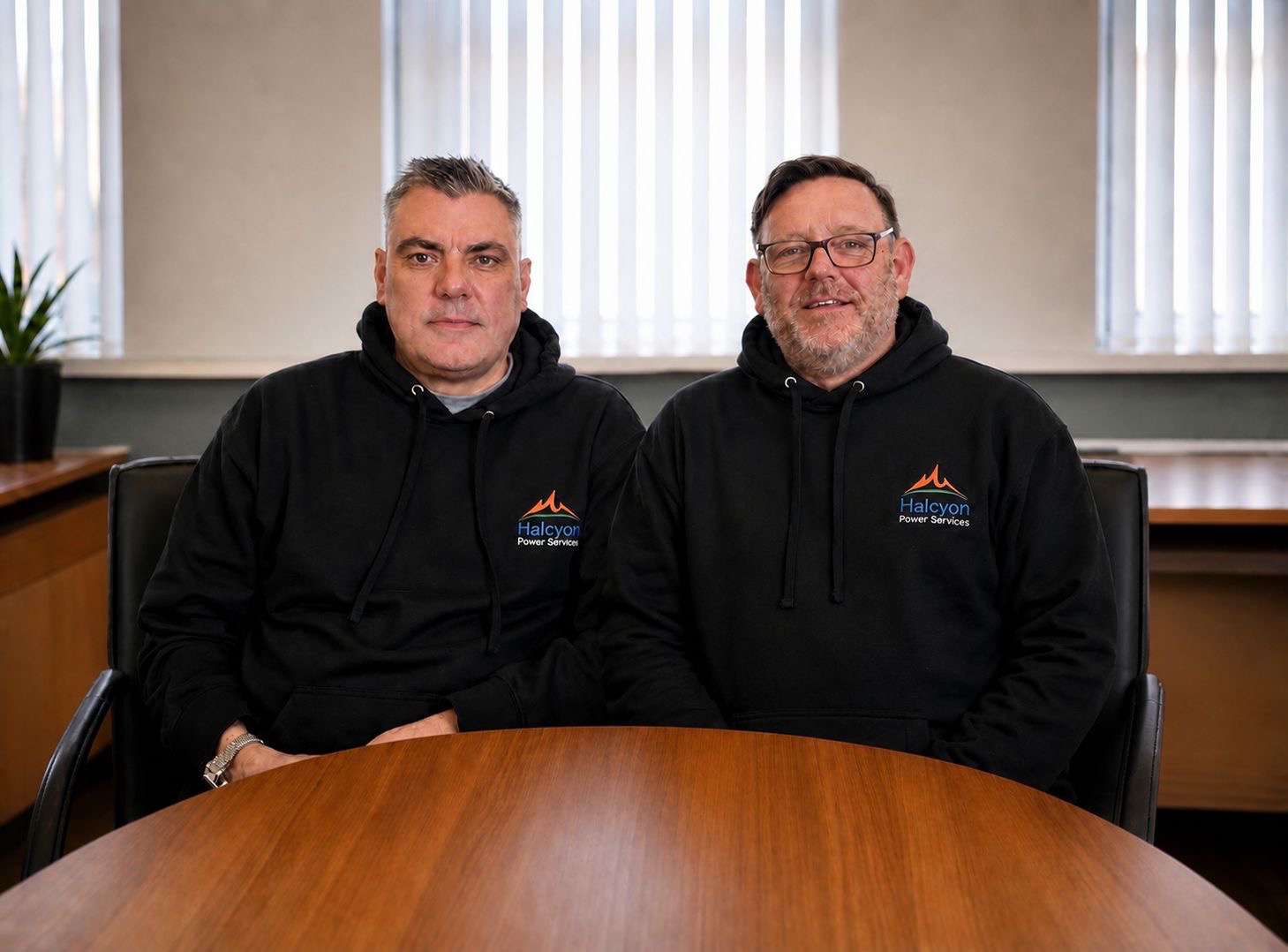 Adam Lee and Paul Blake-Smith - Owners of Halcyon Power Services